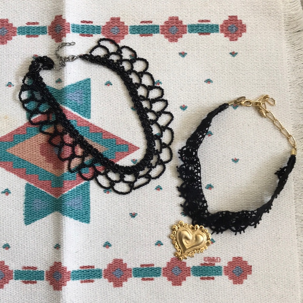 Bundle of 2 Vintage Chokers